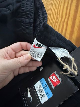 Bermuda portero Nike negra