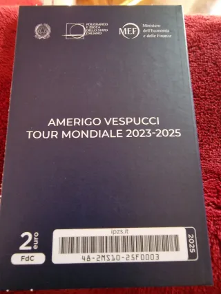 Moneta 2€ Italia Amerigo Vespucci