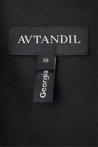 Vestido Negro palabra de honor muy entallado