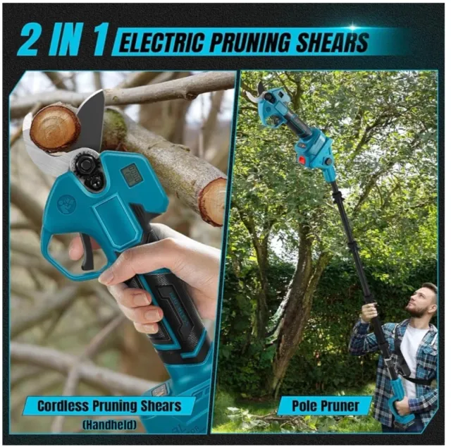 Forbici da potatura telescopiche + accessori