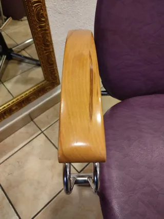 Sillón profesional maquillaje/peluquería Wella.