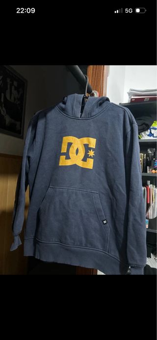 Sudadera DC Shoes Azul y Amarilla