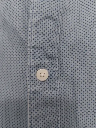 Camisa azul con estampado Emidio Tucci