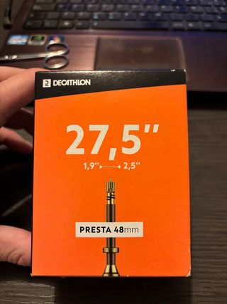 Cámara de aire Presta 48mm 27.5