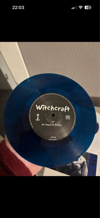 Witchcraft - No Angel Or Demon 7” Blue