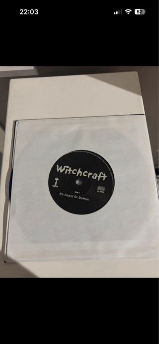Witchcraft - No Angel Or Demon 7” Blue