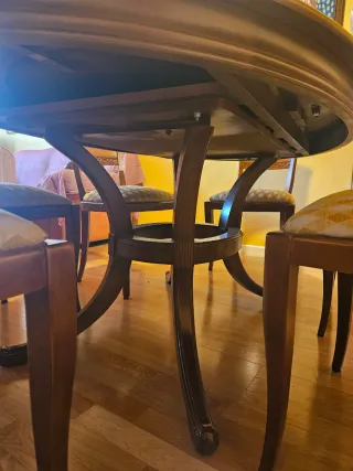 Mesa comedor madera extensible