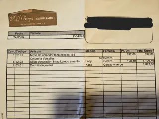 Mesa comedor madera extensible