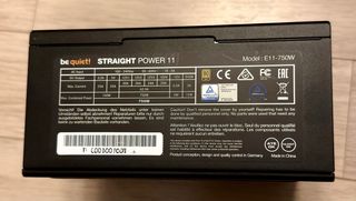 Fuente Alimentación Be Quiet! Straight Power 750W