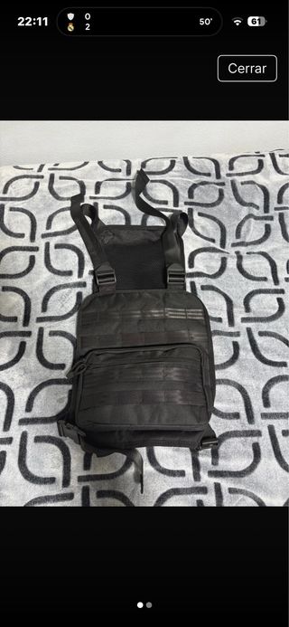 Bandolera de pecho negra