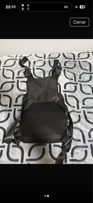 Bandolera de pecho negra