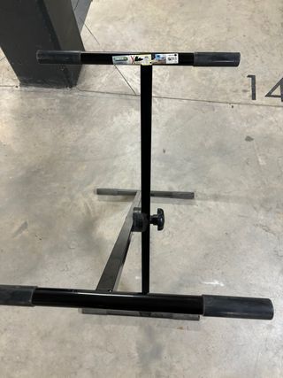 Caballete metálico regulable