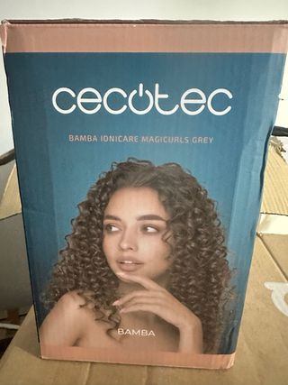 Cecotec Bamba Ionicare Magicurls Grey NUEVO