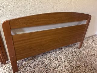 2 Somieres 70x180 + Cabecero Madera