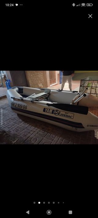 Zodiac Yamaha con motor Mer