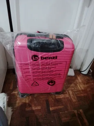 Maleta de viaje Benzi rosa