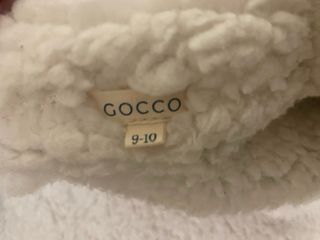 Abrigo niña pana borreguito talla 9-10 gocco