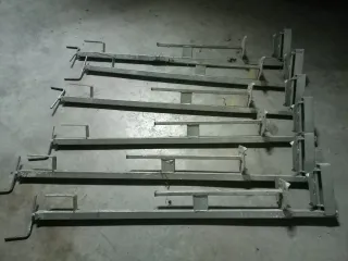 Barandillas basculantes galvanizadas