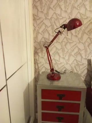 Flexo Rojo Tipo Arquitecto