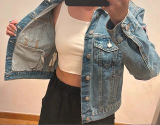 Chaqueta vaquera Mickey Mouse