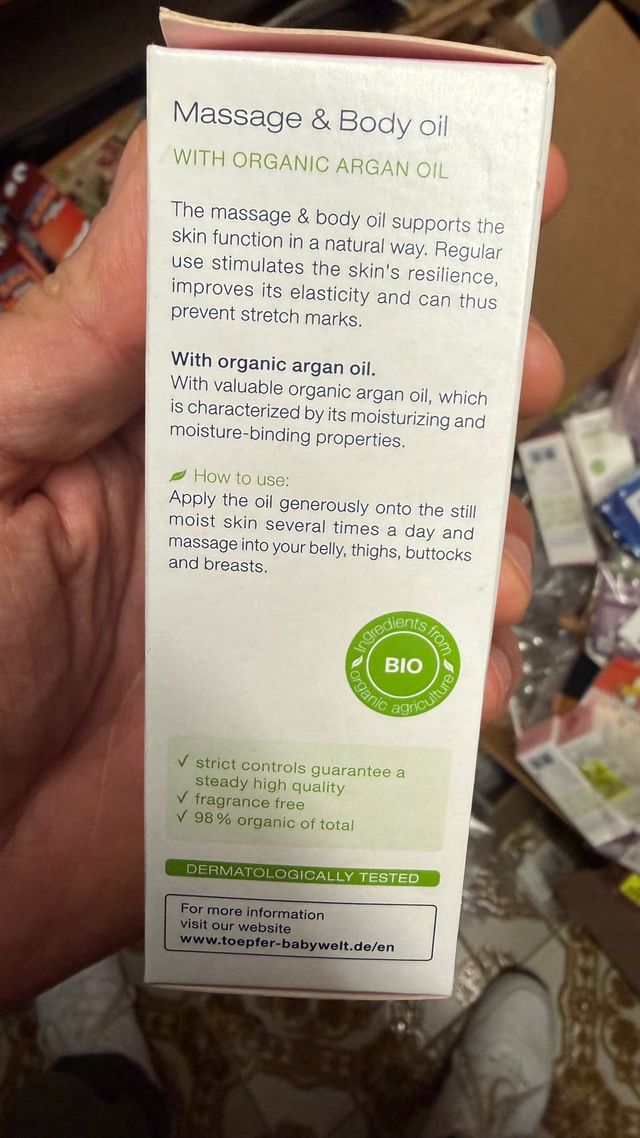 BIO Töpfer Aceite argan y marula- Cuidado Corporal