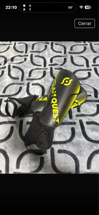 Espinilleras Team Quest Carbono