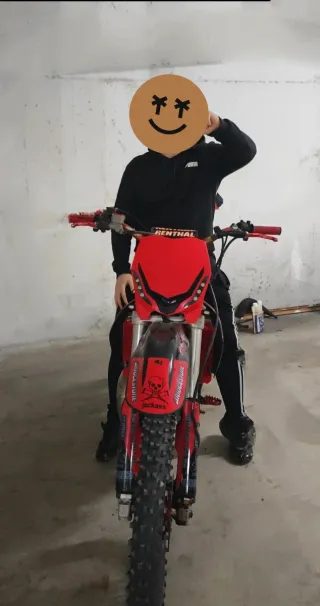 Honda CR 125 Matriculada.