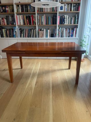 Mesa extensible madera maciza