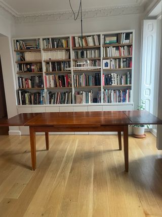 Mesa extensible madera maciza