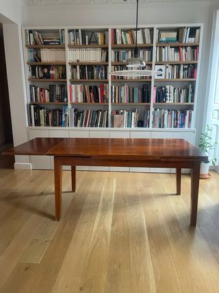 Mesa extensible madera maciza