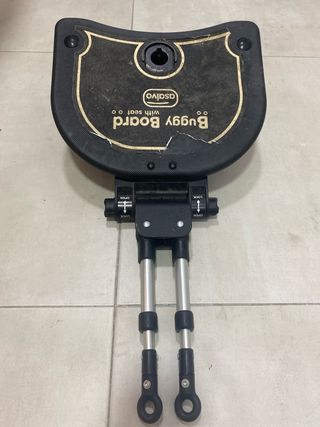 Patinete Asalvo con asiento para silla paseo.