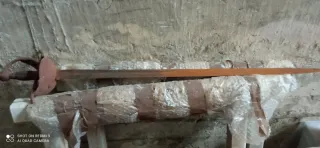 Espada decorativa antigua