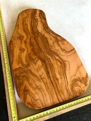 Tabla cortar madera de olivo