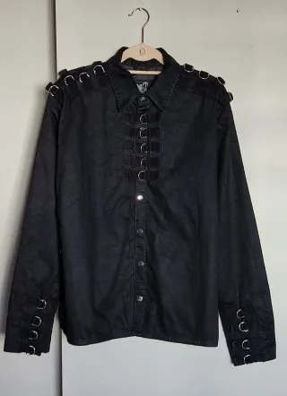 Chaqueta Hard Leather Stuff Emo/Punk Negra