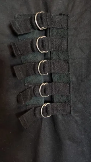 Chaqueta Hard Leather Stuff Emo/Punk Negra