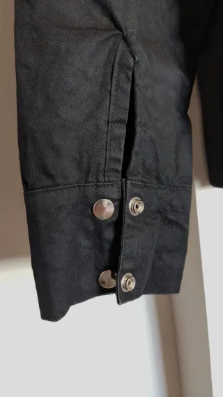 Chaqueta Hard Leather Stuff Emo/Punk Negra