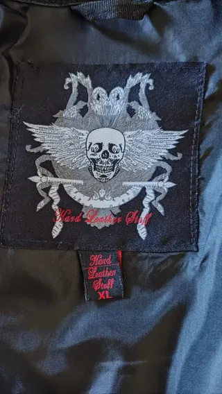 Chaqueta Hard Leather Stuff Emo/Punk Negra