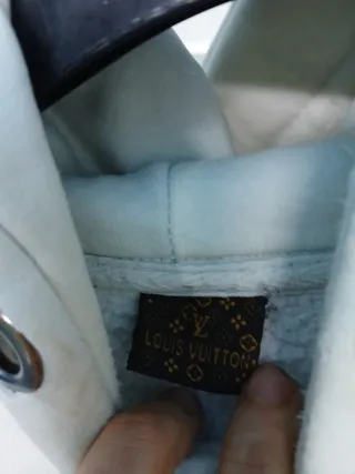 Sudadera Louis Vuitton Blanca Monograma