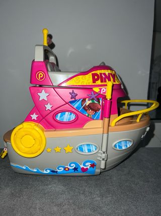 Yate Pinypon con Muñeca y Accesorios