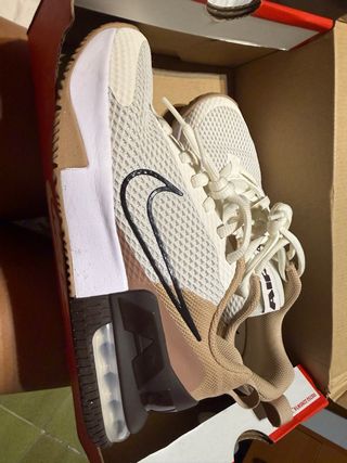 Nike Bambas Deportivas Beige/Marrón