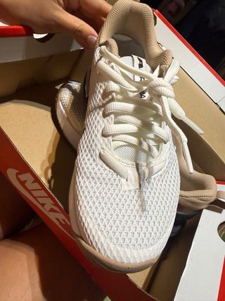 Nike Bambas Deportivas Beige/Marrón