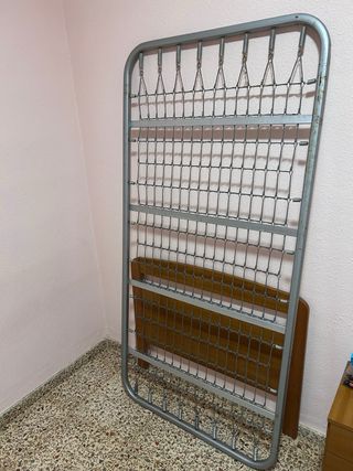 Somier 70x180 con cabecero madera