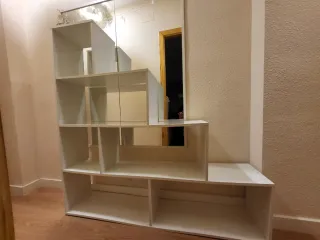 Estantería modular blanca