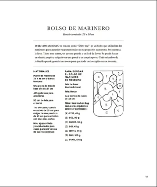 Punch needle con diseños modernos