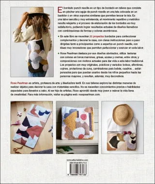 Punch needle con diseños modernos