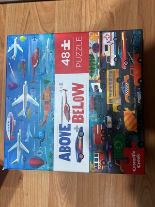 Puzzle Crocodile Creek 48 piezas transportes