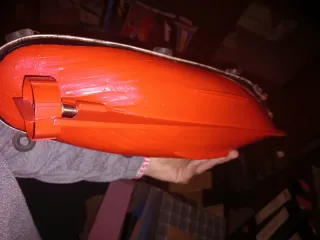 Maqueta Barco  con figuras de madera