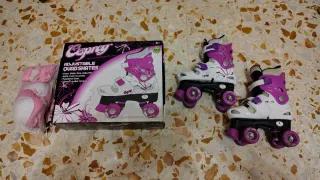 Pattini Quad Bambina Osprey Regolabile 32/35