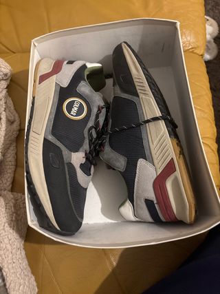 Scarpe Colmar uomo nere e grigie