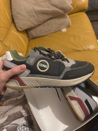 Scarpe Colmar uomo nere e grigie